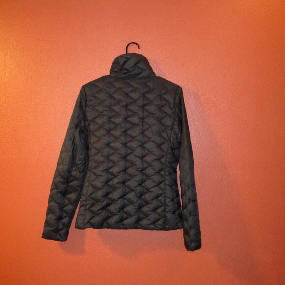 Betsey Johnson Woman Small Black Full Zip Pockets Feather Down Winter Coat - Picture 5 of 8